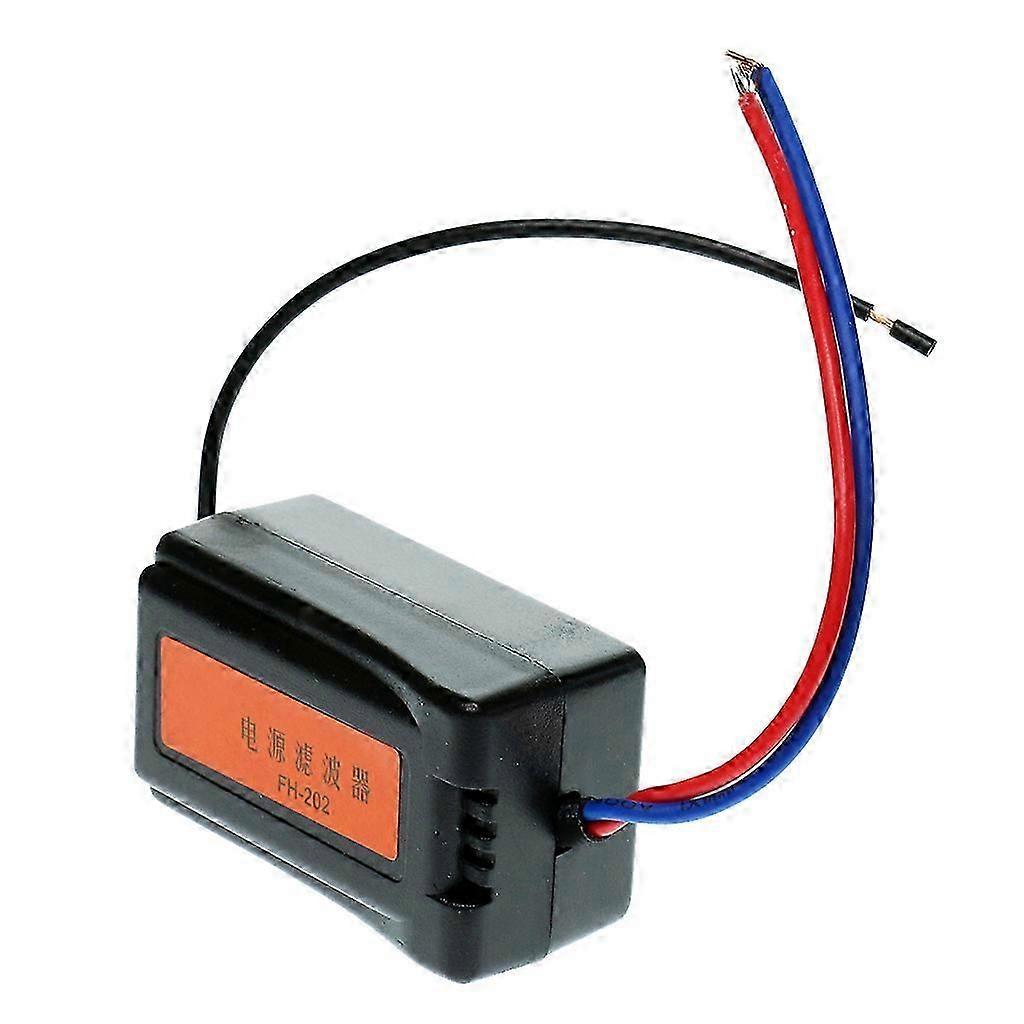 Car Home Stereo 2 Channel Auto 12V Pre-wired Radio Audio Power Noise Filter System Ground Loop Isolator Filter Suppressor Audio