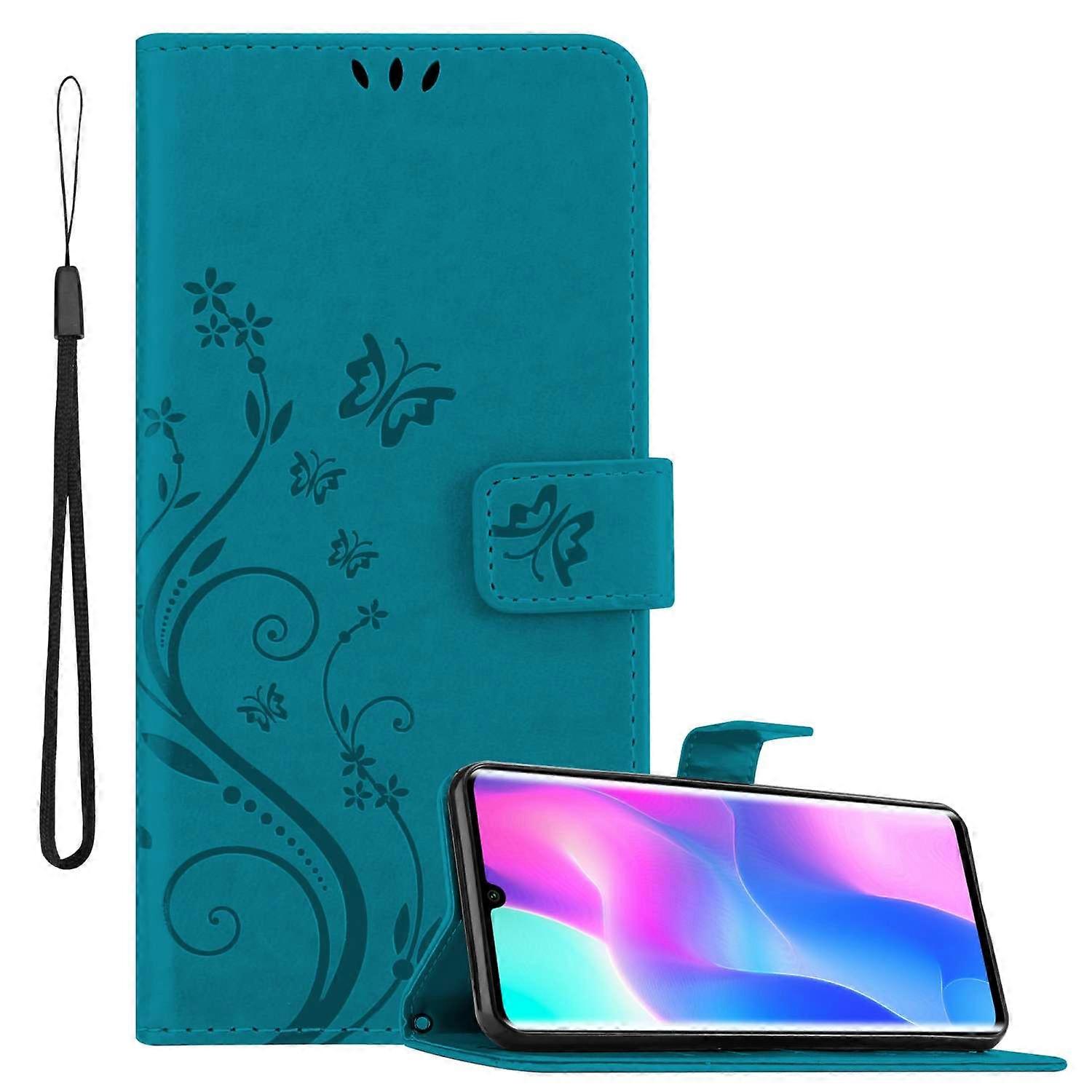 Xiaomi Mi NOTE 10 LITE Προστατευτική θήκη - με Floral Print και υποδοχή κάρτας
