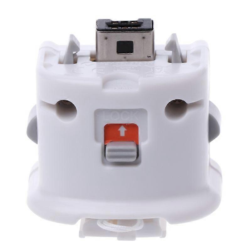1PC External Motion Plus Adapter Sensor For Wii/for Wii U Remote Controller