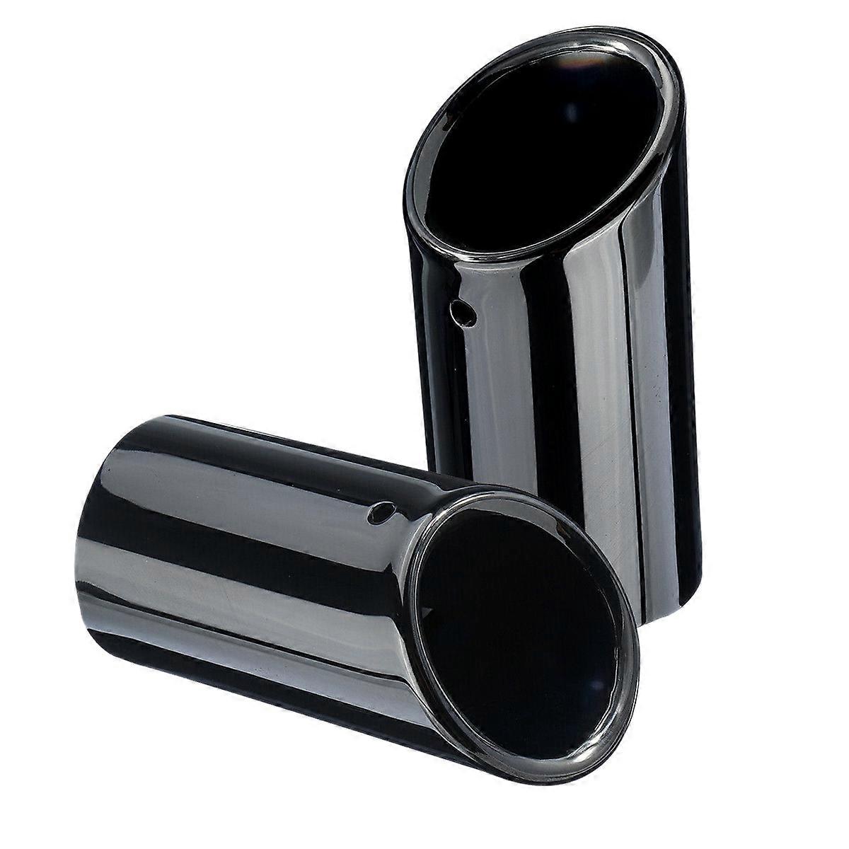 2X Tail Exhaust Tip Pipes for E90 E92 325 328I 3 Series
