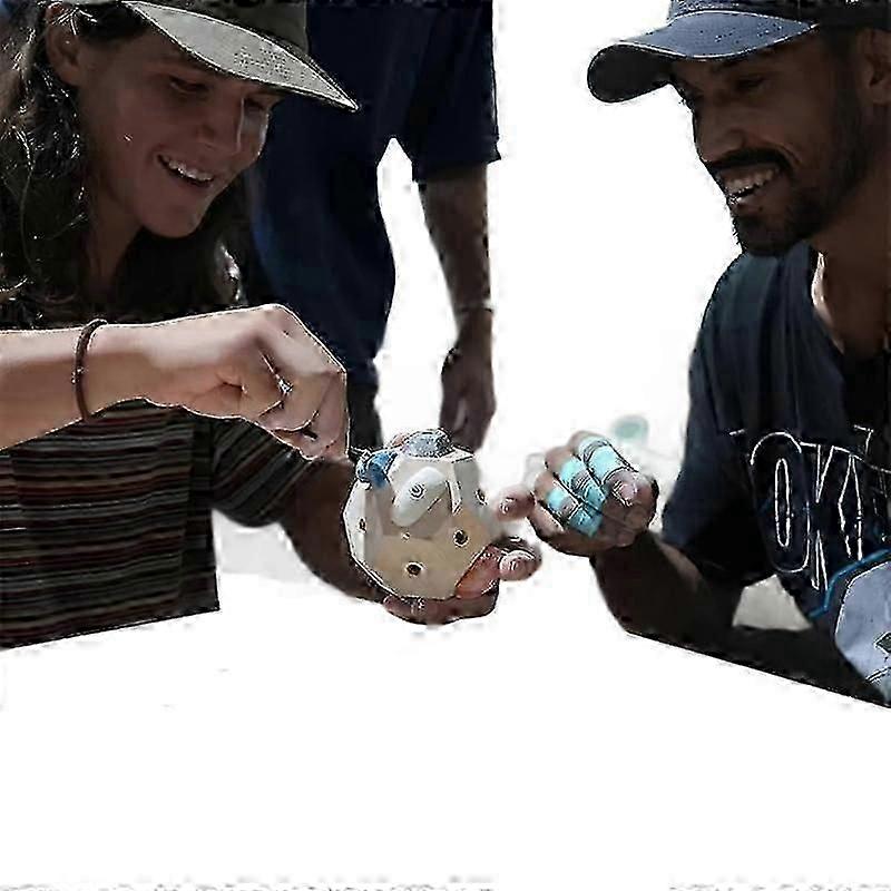 Handgemaakte Boulder Block Multi-function Finger Strength Training 3D Rock Climbing Ball Climbing Training Block