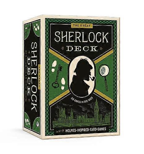 The Great Sherlock Deck by Tin Moon LLC Cards Book