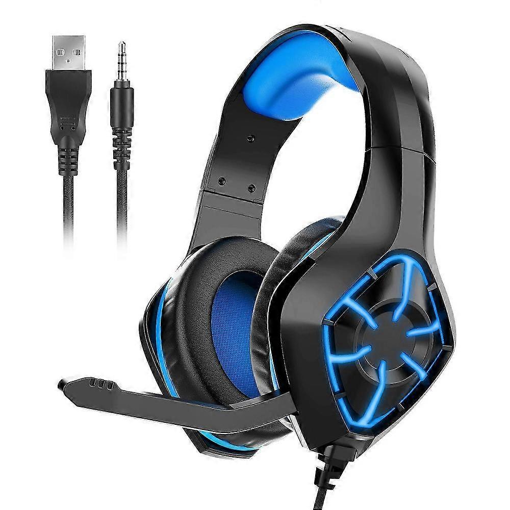 Wireless Stereo Gaming Headset with Microphone for PC, PS4, and PS5