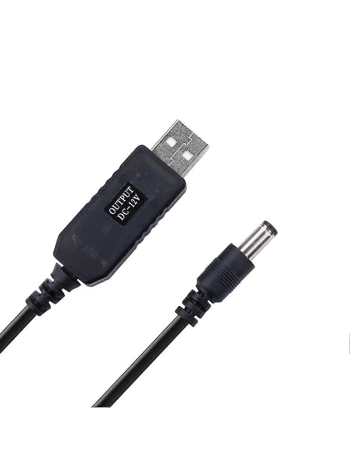 USB Voltage Step Up Converter - DC 5V to 12V, 3ft Cable