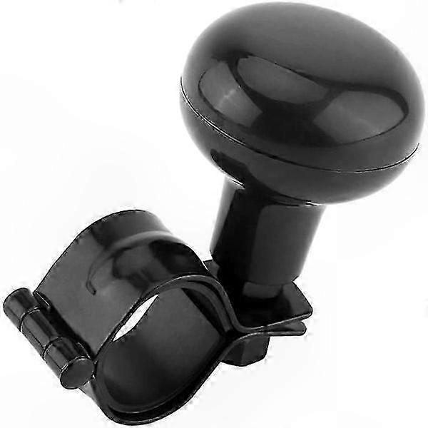 Universal Steering Wheel Knob - Black Ball Handle Spinner for Easy Control