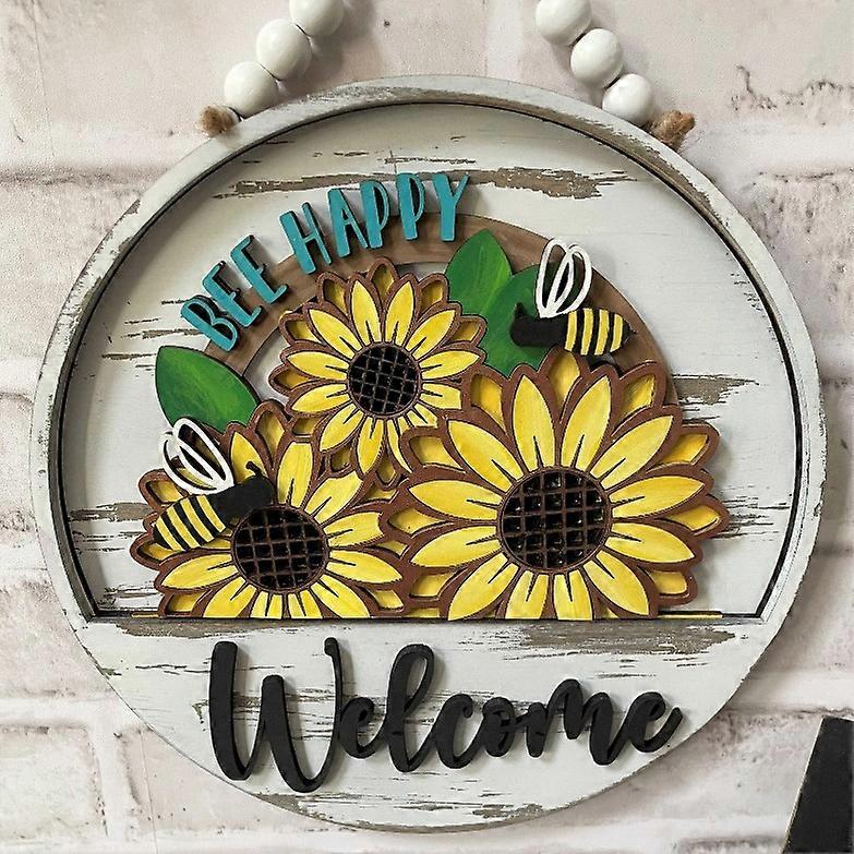 Welcome Door Hanger - Interchangeable DIY Kit