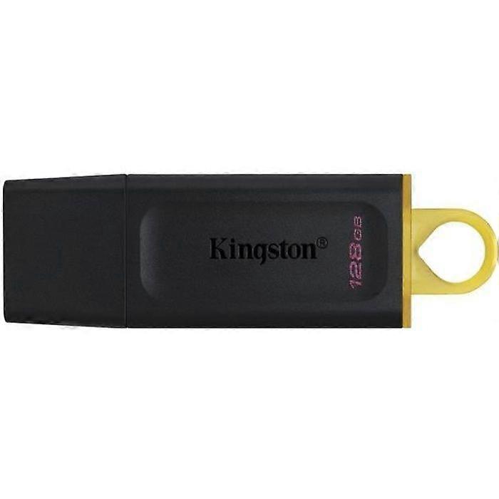 KINGSTON DataTraveler® Exodia 128GB USB flash drive - With protective cap and keychain rings