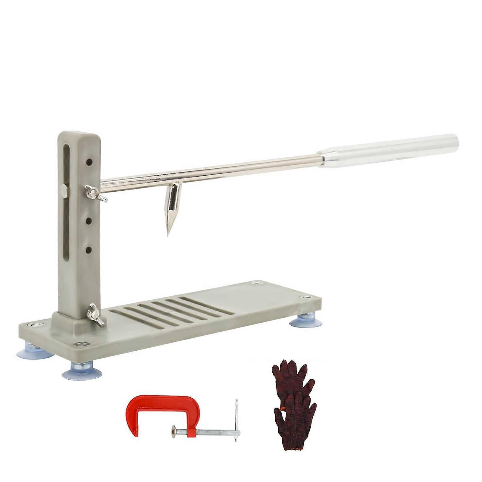 Professional Oysters Shucker Tool With Nonslip Grip And Rusts Proof Designs For Safely Opening Clam Scallops Mussels Multicolor