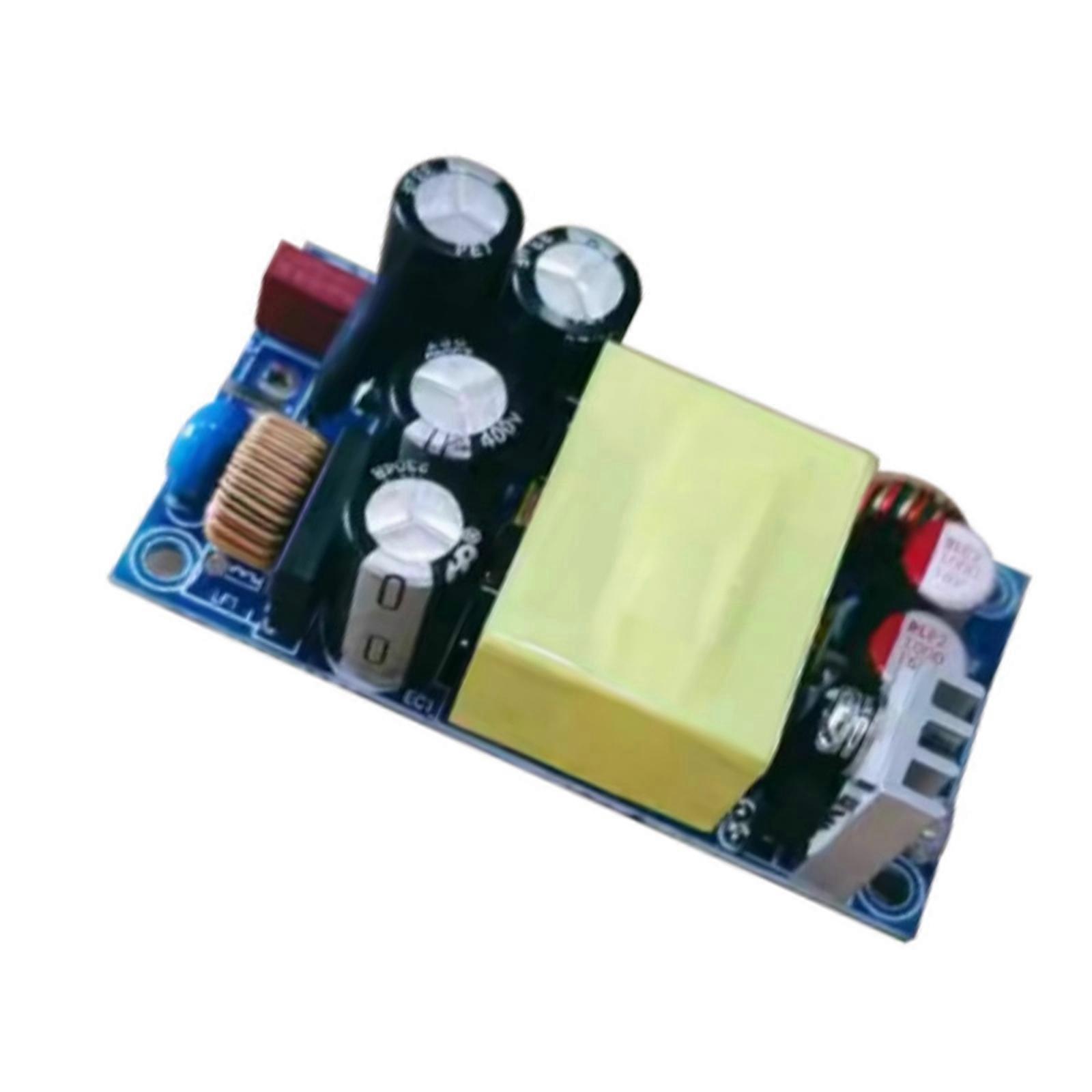 High Efficiency AC220V to DC24V/12V Power Supply Module with Overload Protections for Home Office and Industrial Electronics Multicolor