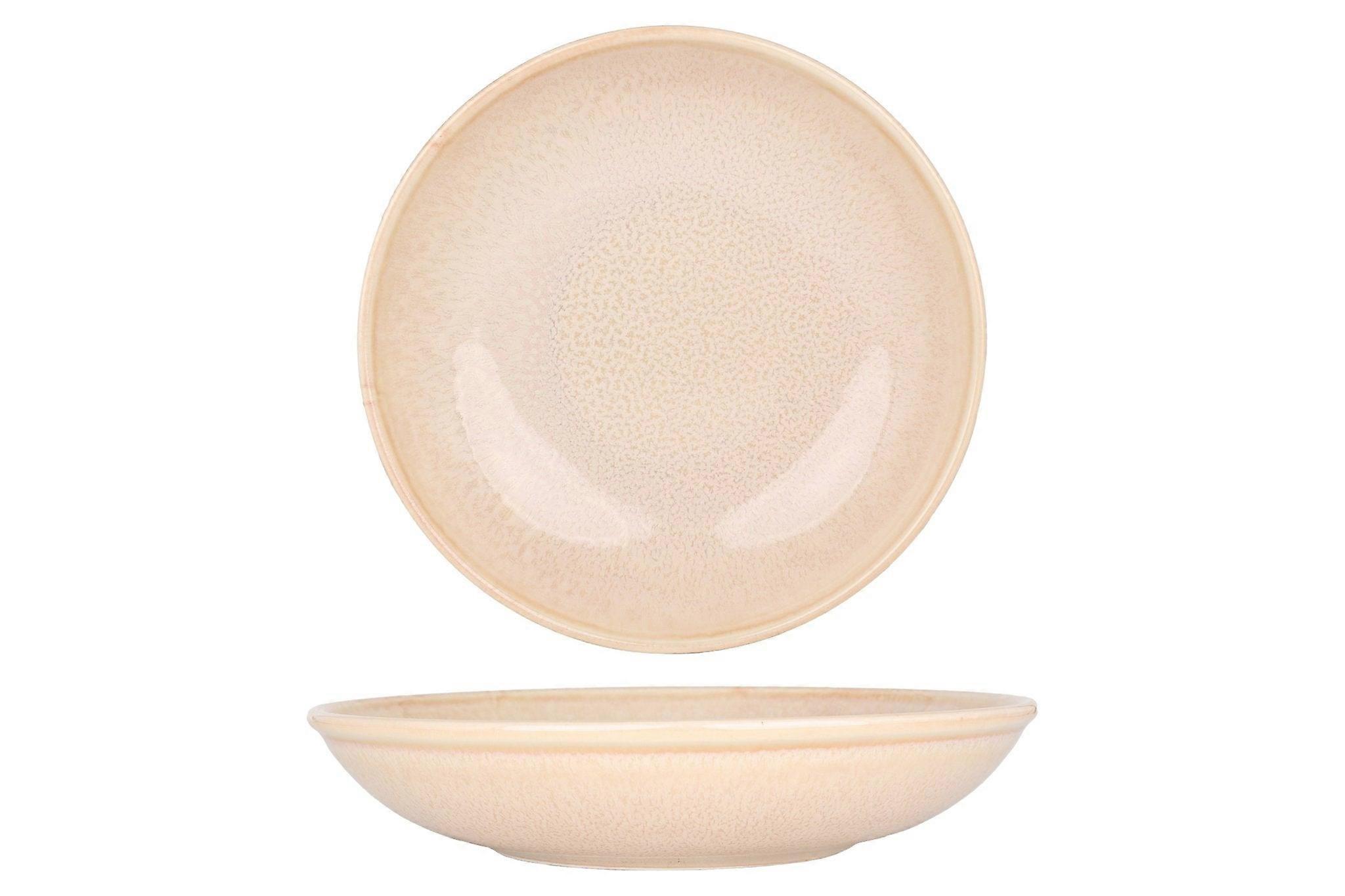 Rinart Tiefer Teller – Mira – Porzellan – 25 cm (1300 ml) – 6er-Set