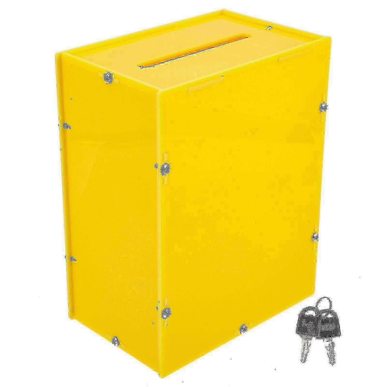 Ballot Box Acrylic Voting Box Suggestion Box Wall Ballot Box With Slot And Lock