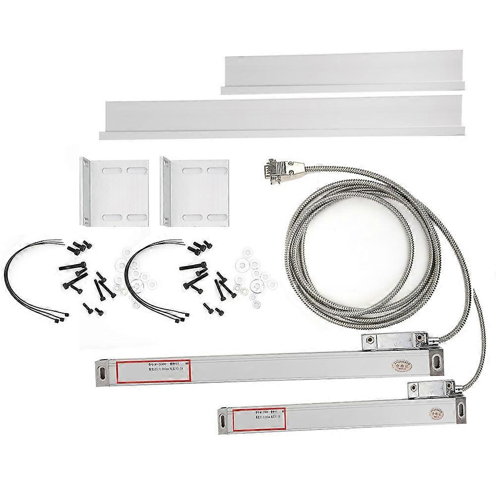 2PCS 100mm 300mm Stroke Linear Scale for JCS900-2AE/JCS900-3AE Digital Readout