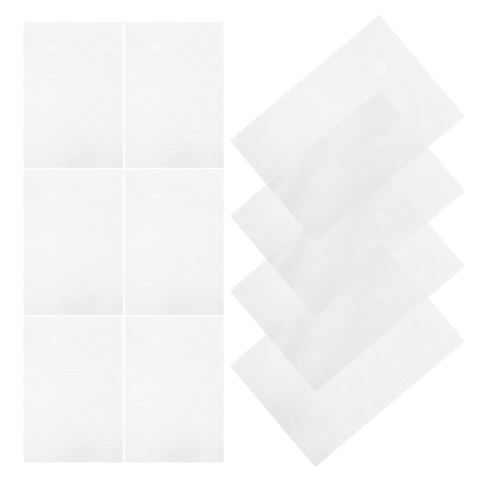 Eye Mesh For Fursuit Handicrafts Suitable For Artists Outdoor Use White Breathable 10 Sheets
