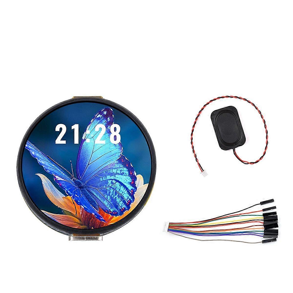 ESP32-C6 Touch AMOLED Development Board 1.32Inch 466x466 Resolution Display WiFi 6 Bluetooth 5.0 Sup