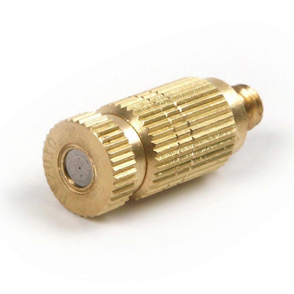 Outdoor Misting System Nozzles 0.3mm AntiDrip  Pressure 3/16' Threaded, 10 Pack