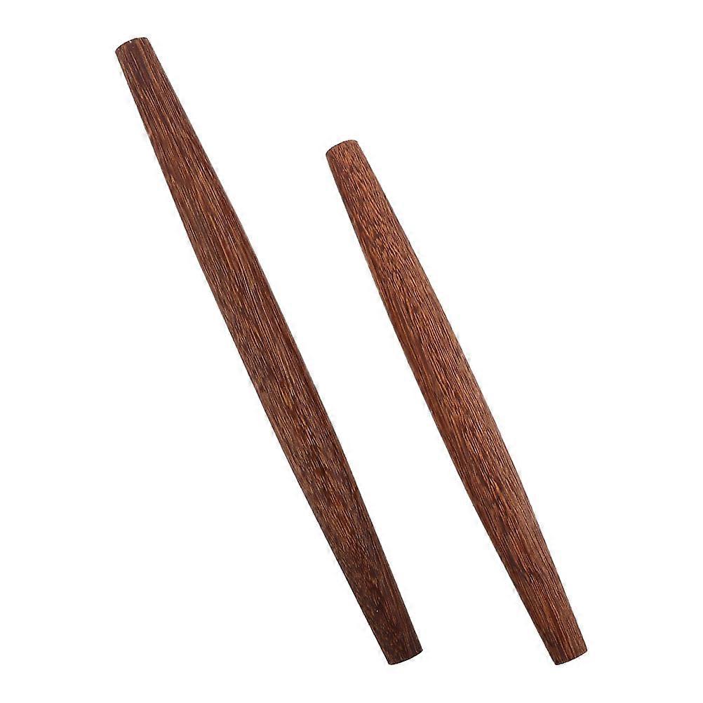 Dough Baker Roller Wooden Rolling Tool Experienced Bakers Cylindrical Shape 2Pcs