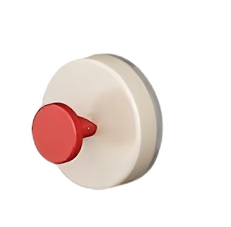 Vacuum Suction Hook Red  Strong NoDrill Wall Mount, Damage Storage, Reusable Cup Design