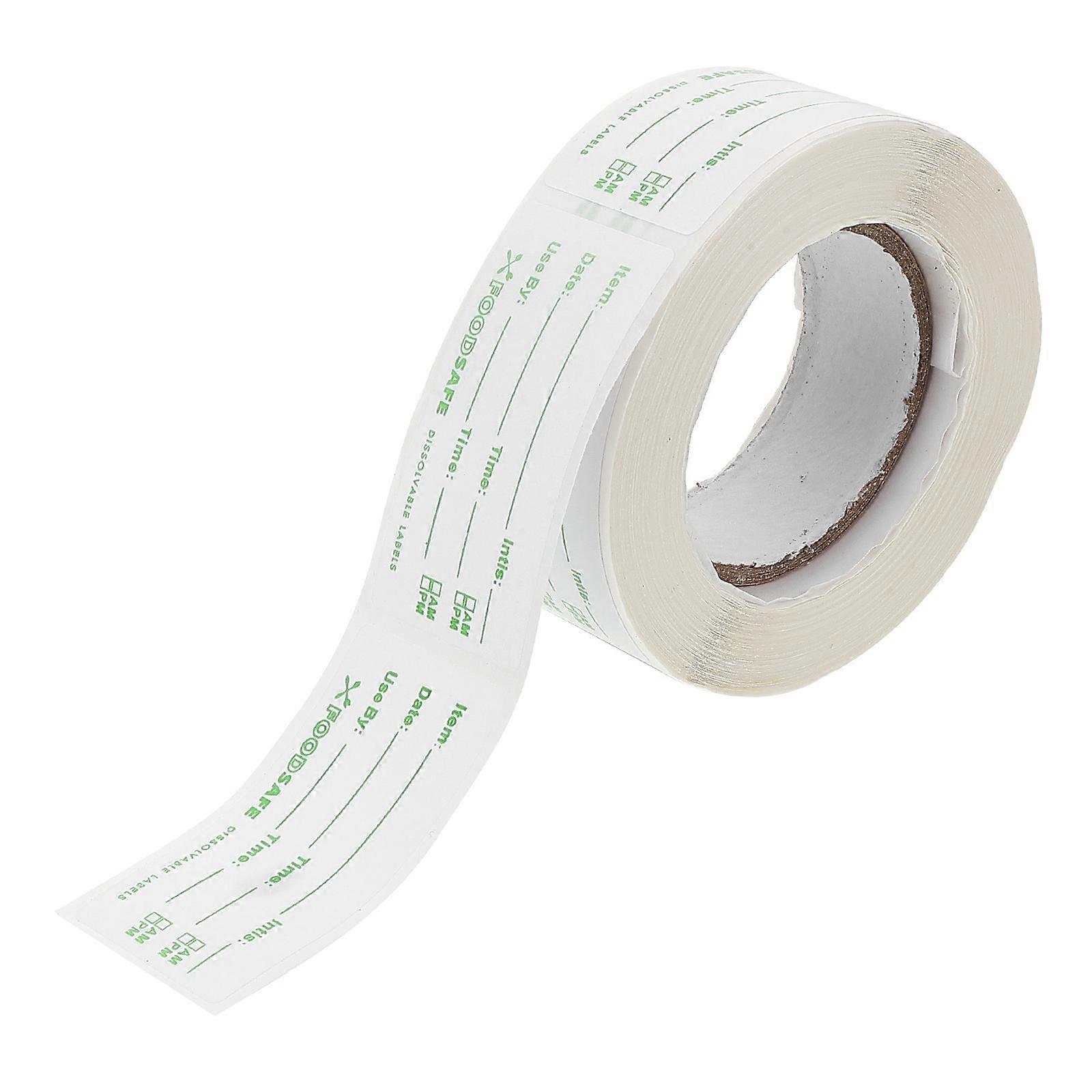 Date Stickers for Food Expiration Labels with Easy Application and Removal 300 Labels per Roll