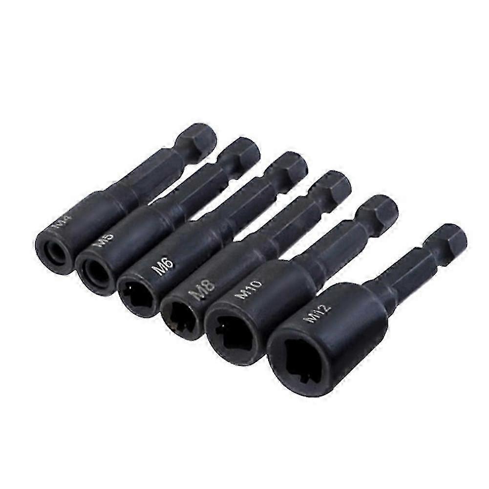 1/4 hex shank adapter for M12 machine tapping thread