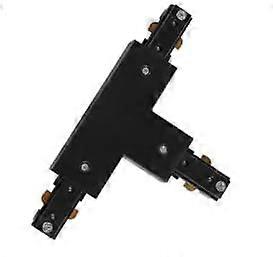 Track Lighting Connector Black H Track T Connector 3Wire Ce Certified Durable for Lighting System