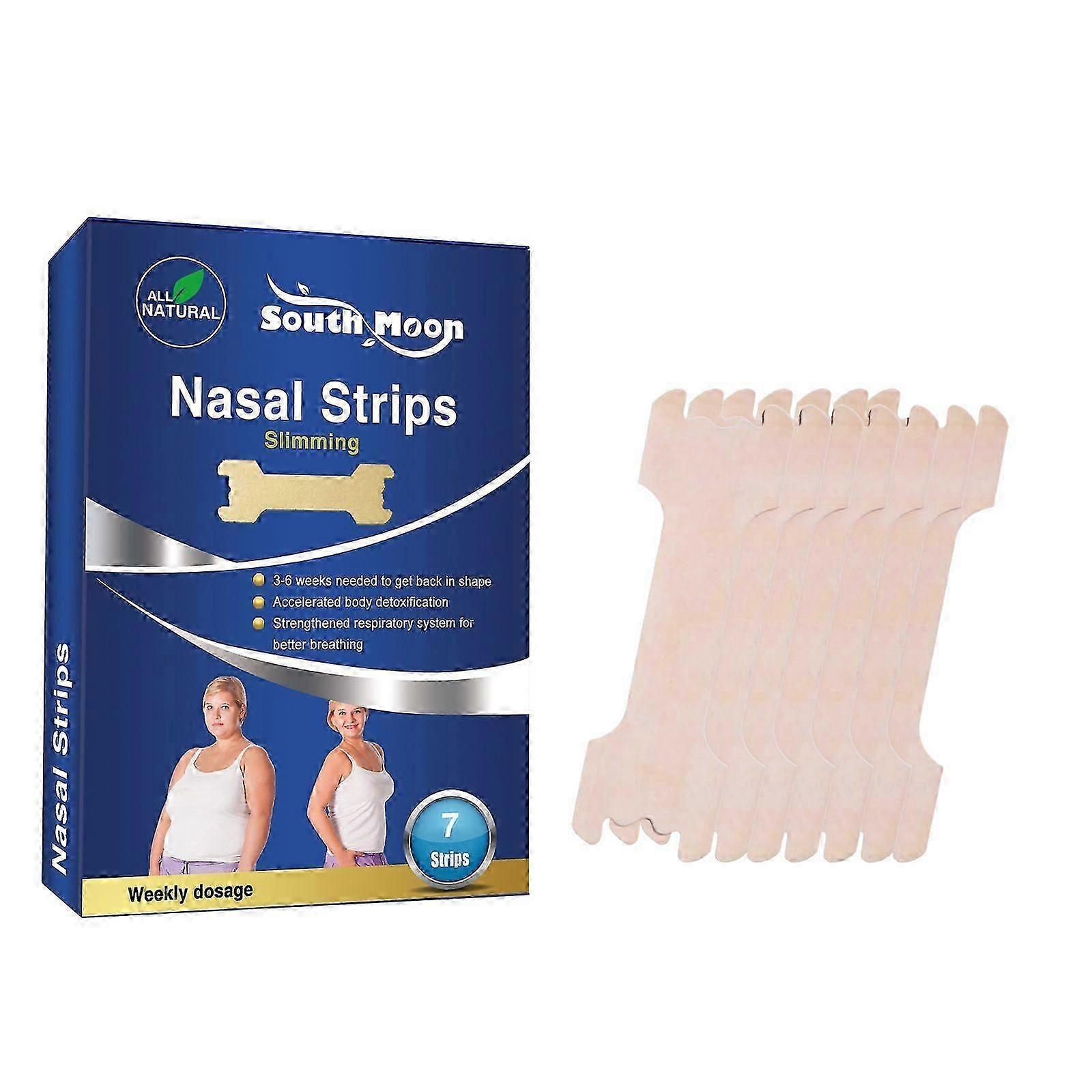 Slimming Nasal Strips - Relieve Congestion, Tighten Abdomen, Enhance Waistline, Detoxify & Shape Up