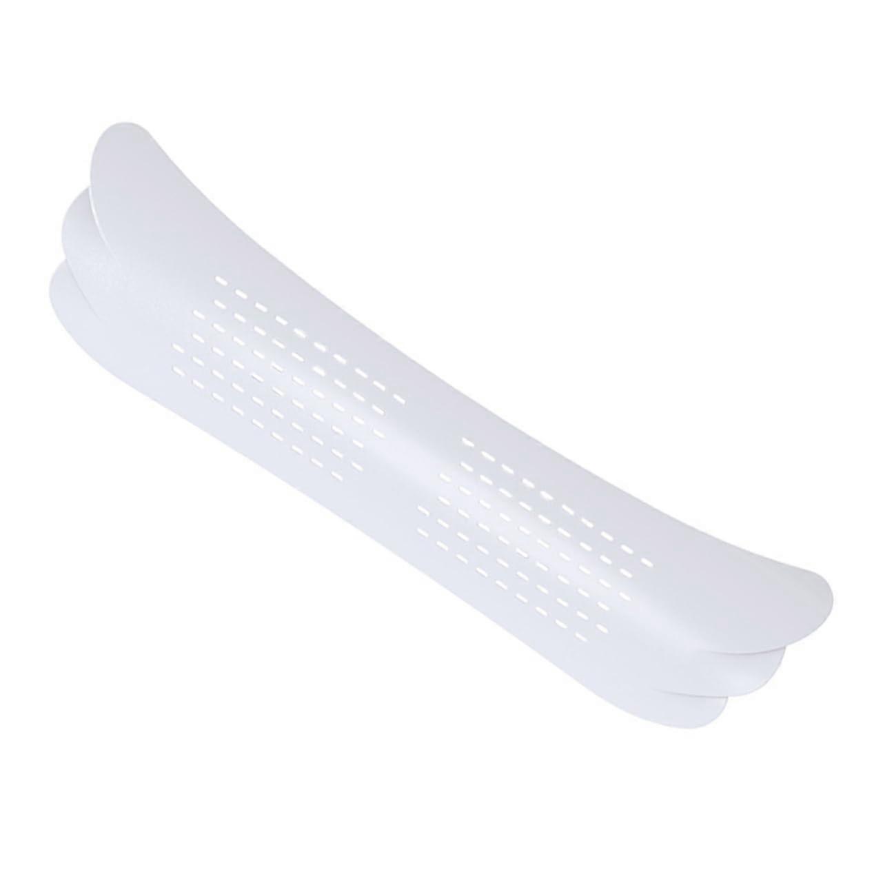 Adjustable Air Conditioner Deflector AntiDirect Airflow Shield for Central AC Vent 55x16cm White