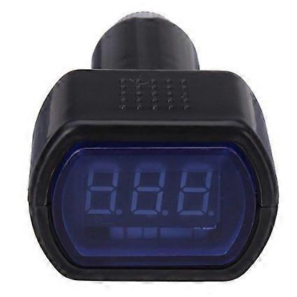 Car Voltage Meter 12V 24V Battery Monitor LED Display Cigarette Lighter Digital Voltmeter