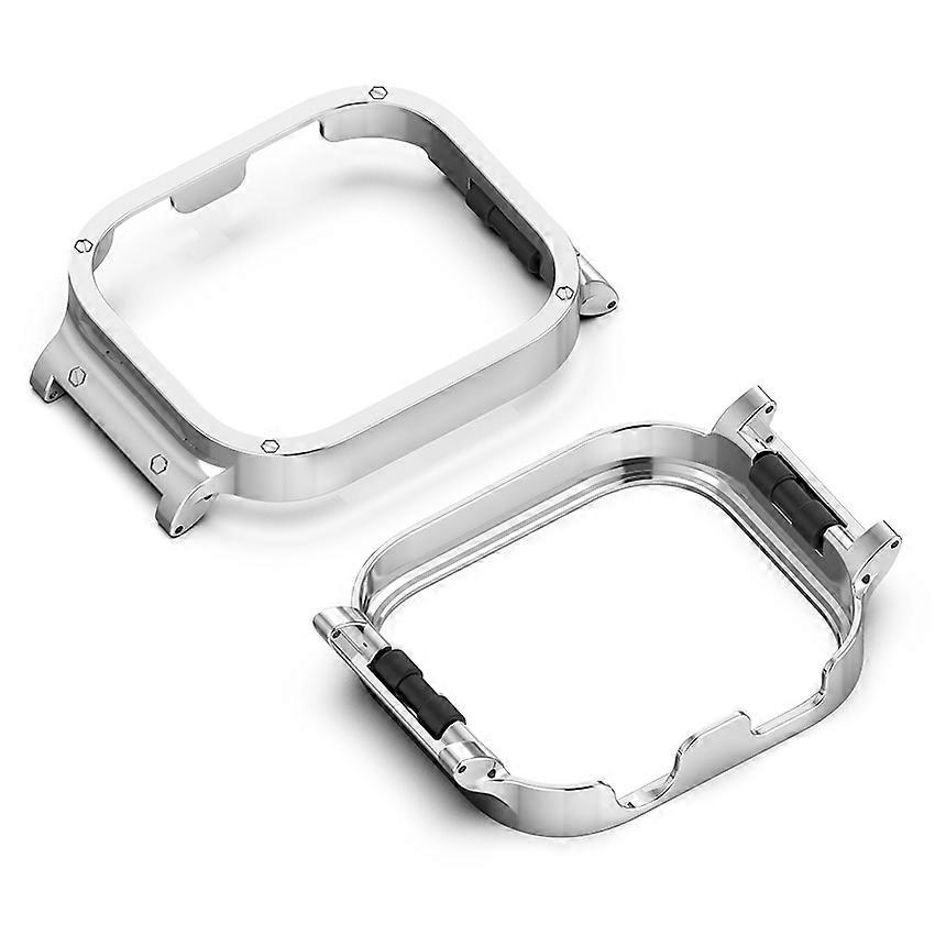 Metal Watch Case for Redmi Watch 6 (1pcs Silver)