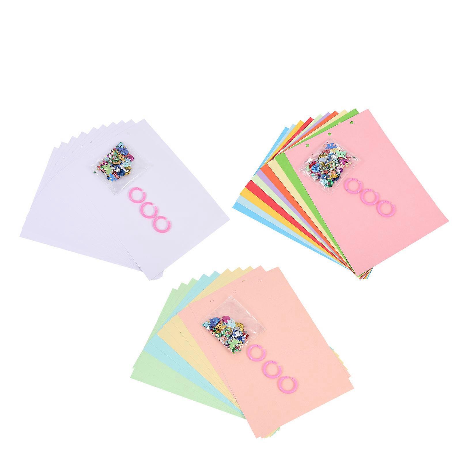 Blank DIY Hand-Painted Book for Creative Making 9Sets Materials