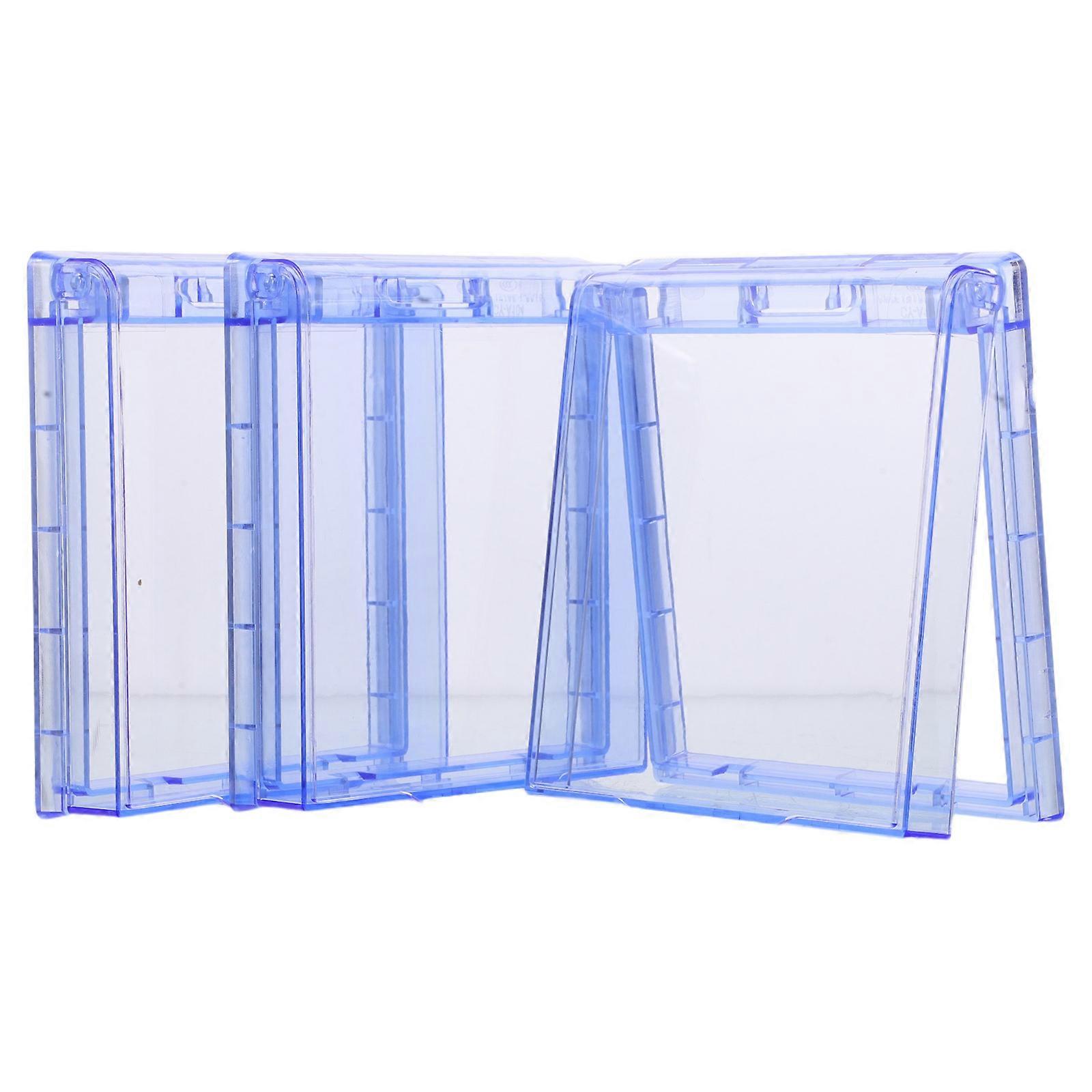 ABS Waterproof Switch Cover Protector for Bathroom Use 3Pcs Sky-Blue