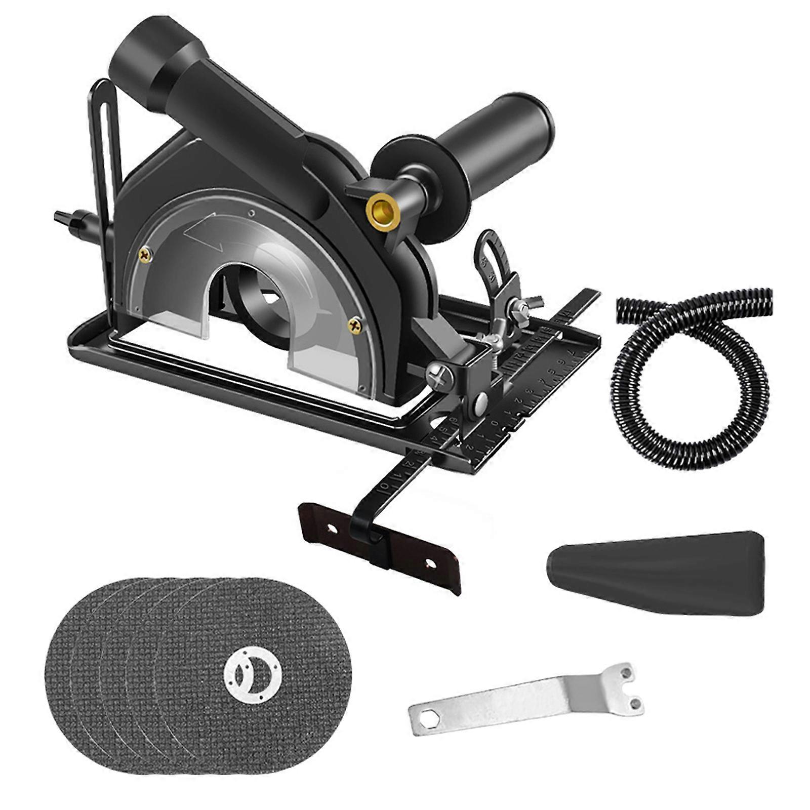 Heavy Duty Metal Stand for 100-125mm Angles Grinders Holder Base Ensures Long Terms Durability & Precise Operation Multicolor