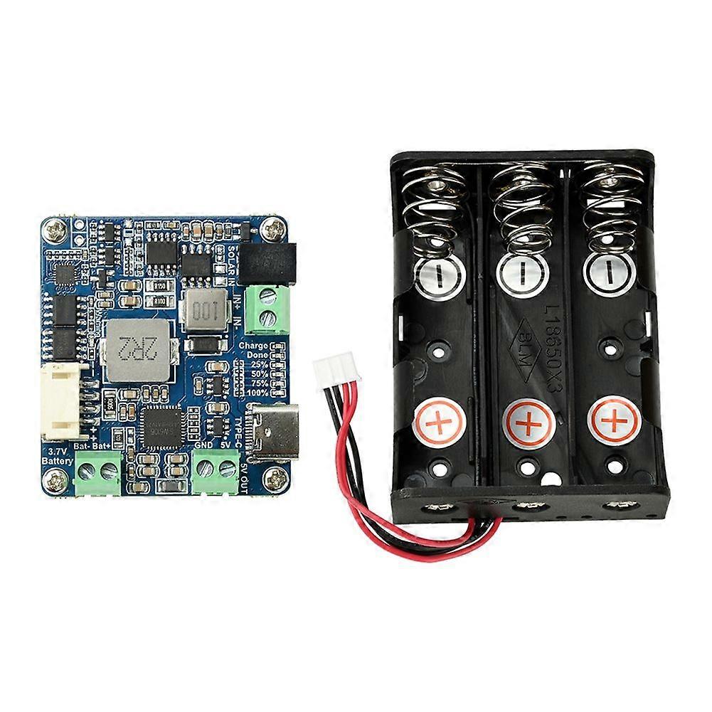 Type-C Solar Power Manager Module for Charging Li-Battery with 5V 3A Output for 6-24V Solar Panel