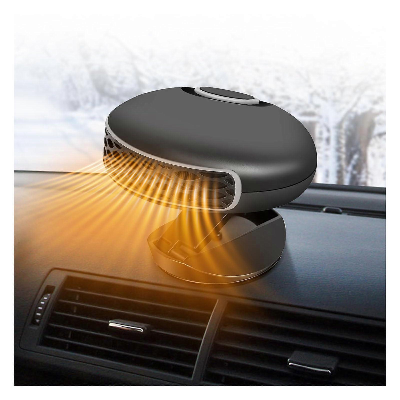 Car Heater for Land Rover Discovery 4 2009–2016, 12V Windshield Defroster Fan, Fast Heating 360° Rotation