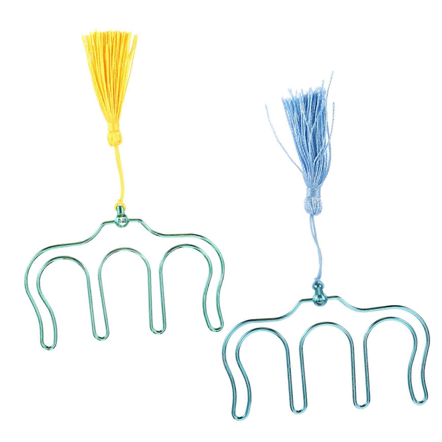 2pcs Metal Sheet Music Page Holder Clips for Piano with Secure Grip Durable Iron Build