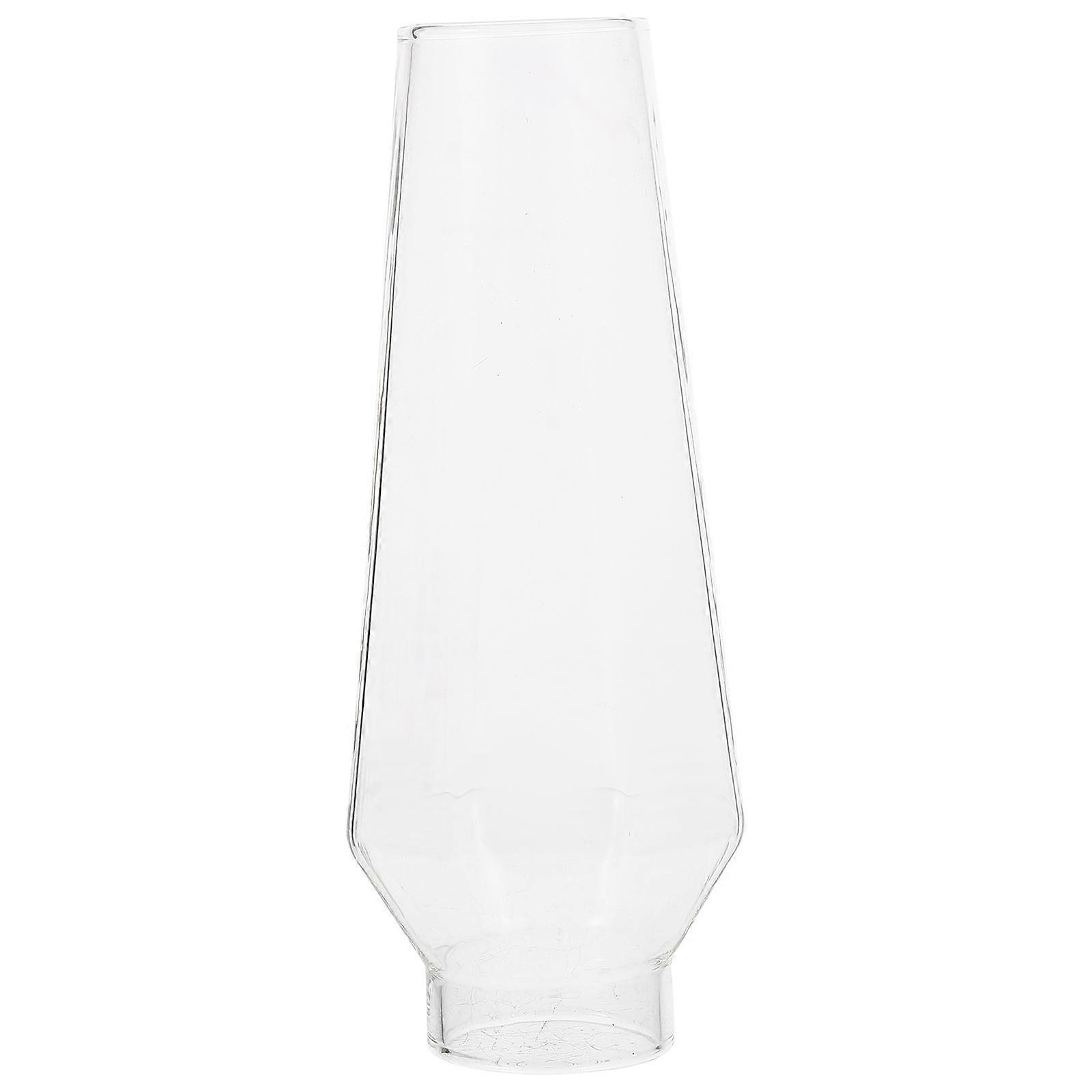 Clear Oil Lamp Shade for Replacement Use Glass Material