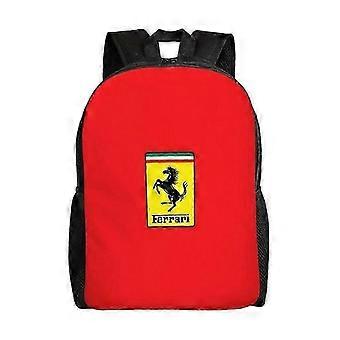 2025 b1927 FERRARI Allsidig Ryggsekk Vaskbar uformell stil Skoleelev Ryggsekk Trendy Oxford Klut Dataveske Unisex uji1927