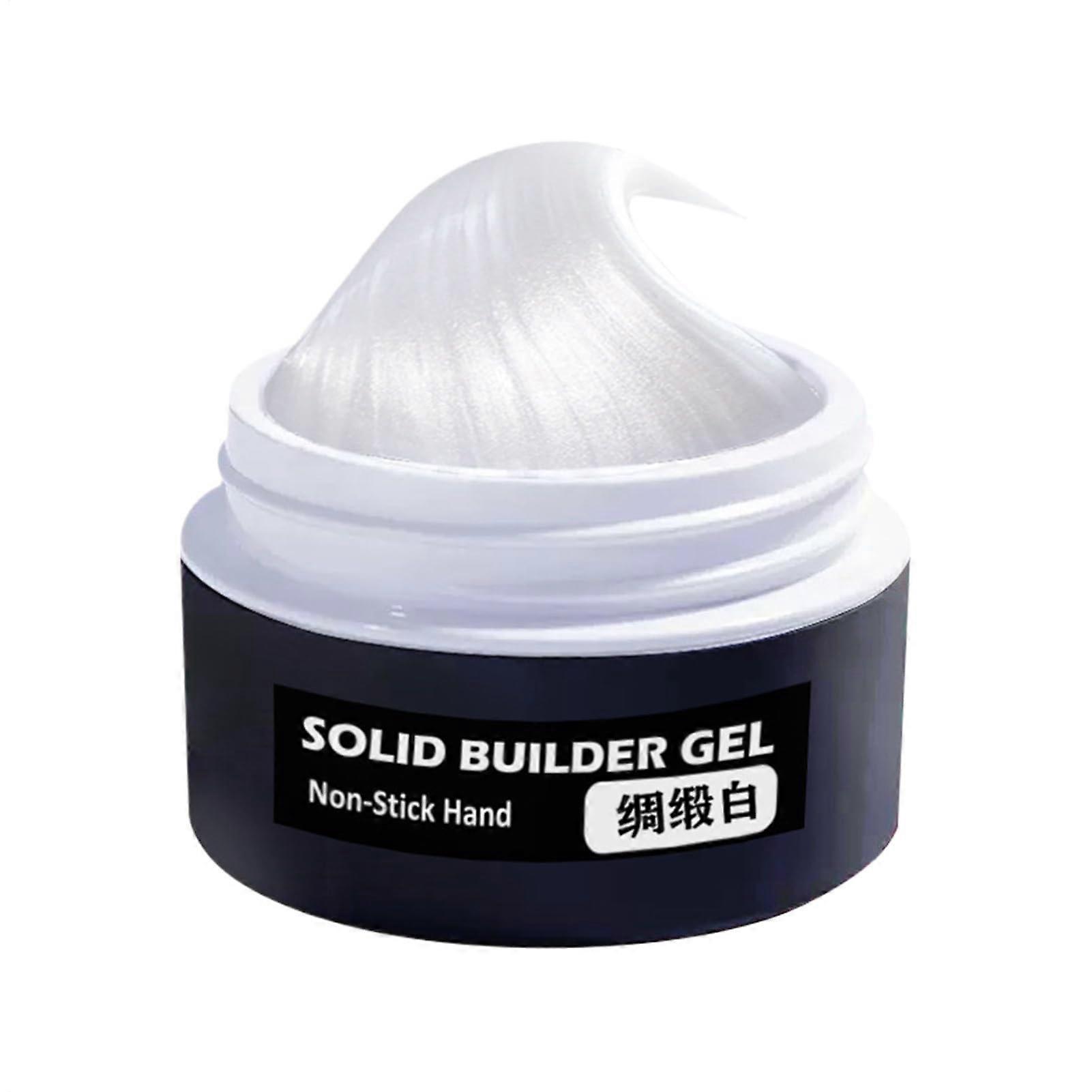 Solid Nail Extension Gel 15g, Easy Sculpting Formula, WeddingReady Nail Design for Beginners