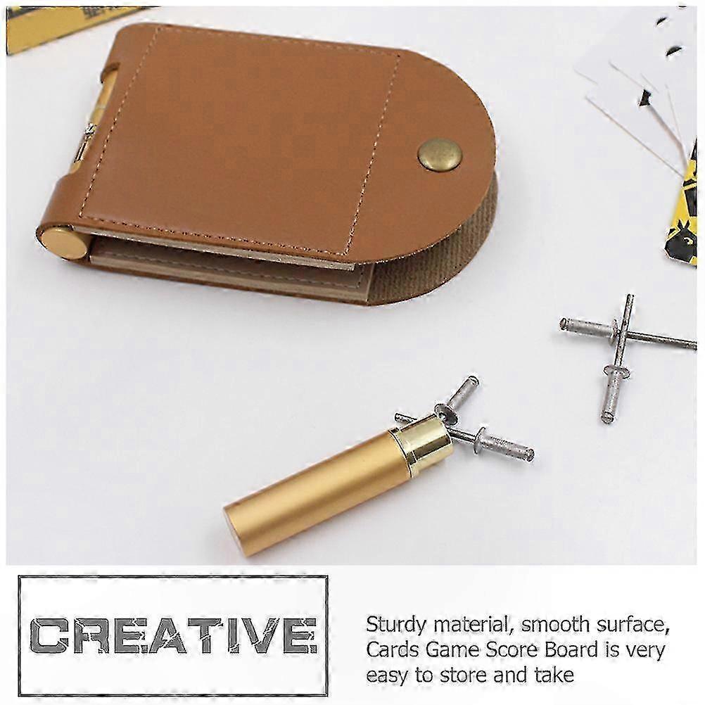 Scoreboard for Card Games with Accessories