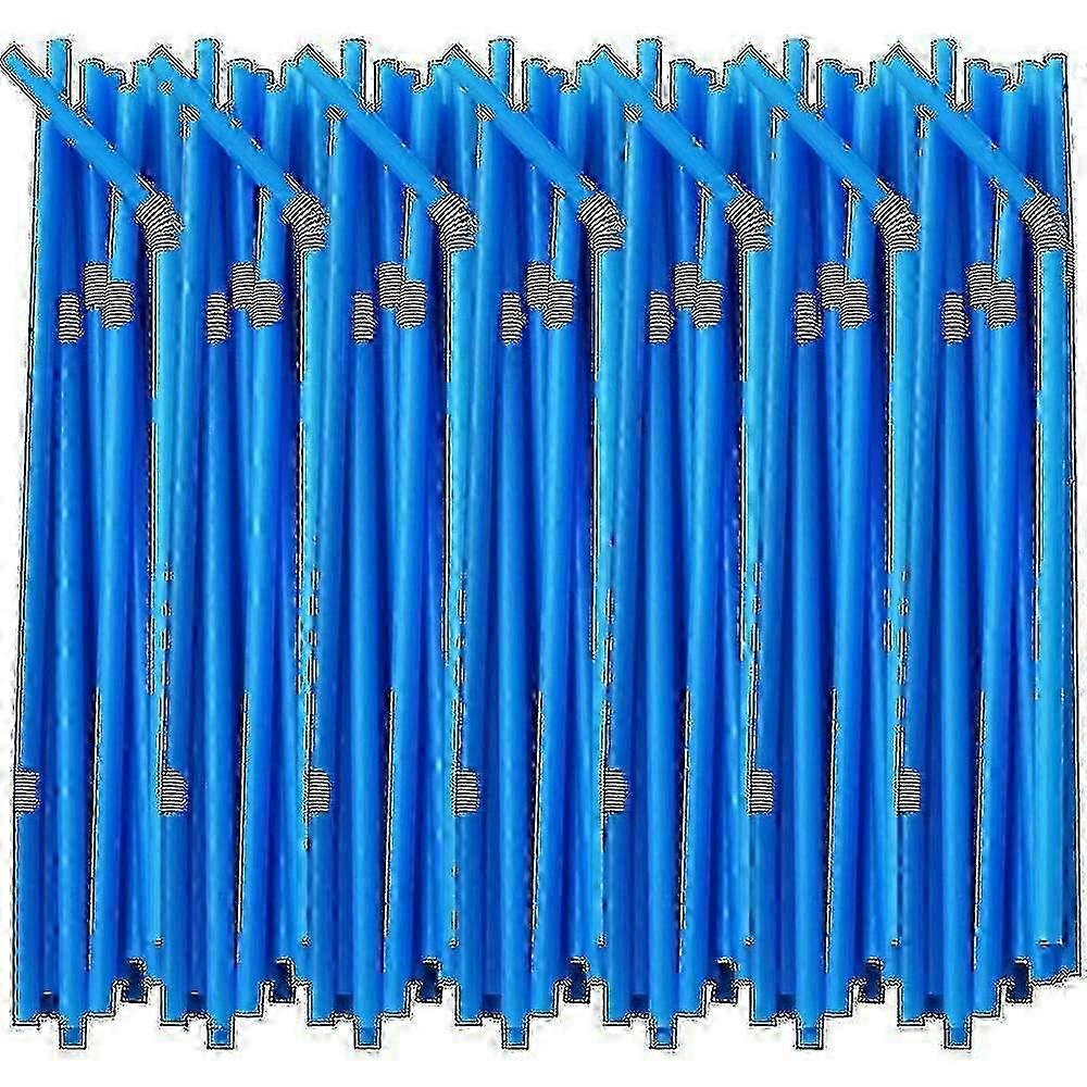 Plastic disposable straws for party - Extra long & colorful (100/200/500)