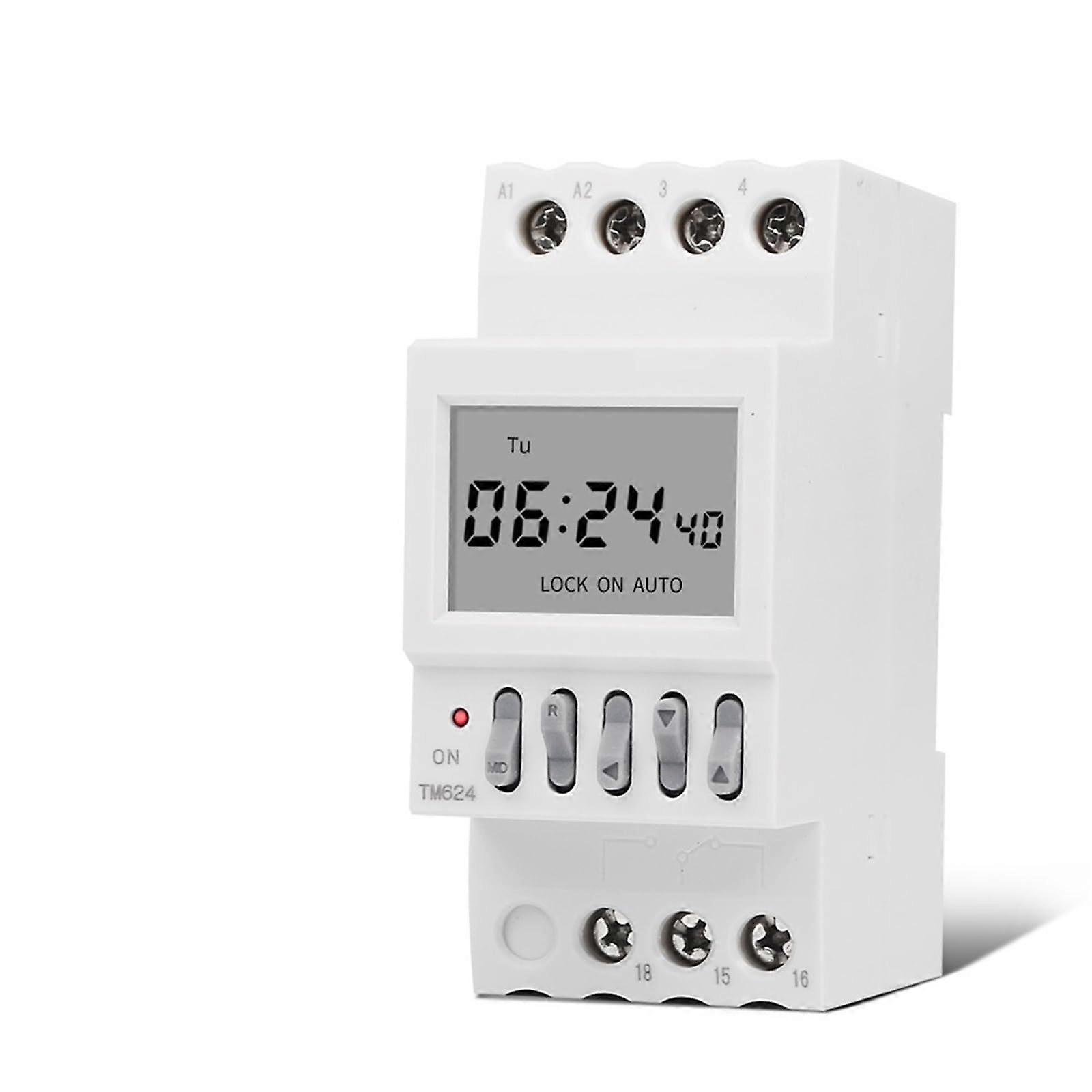 Automatic Bell Timer Controller AC 220V with 40 Groups Programmable Schedule for School and Factory