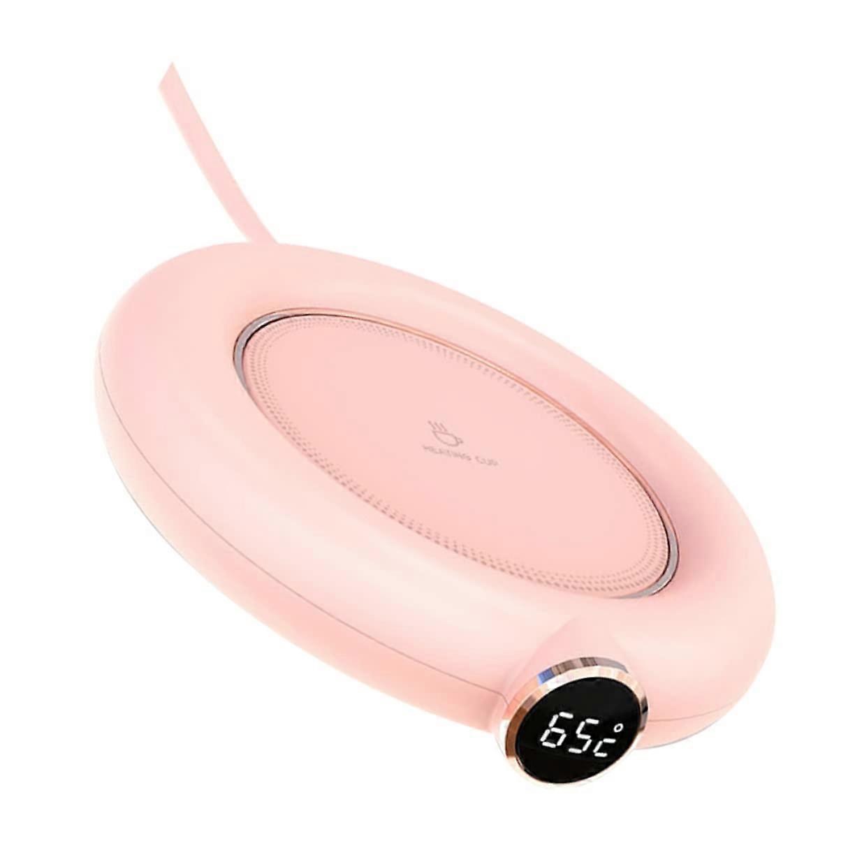 USB Coffee Cup Warmer with Adjustable Temperature, 3Level Heat Control for Home and Office