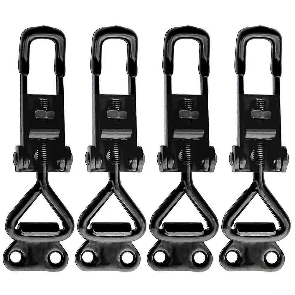 Toggle Clamp Latch 220lbs Holding Capacity, Adjustable Toggle Catch for Boxes and Cabinets