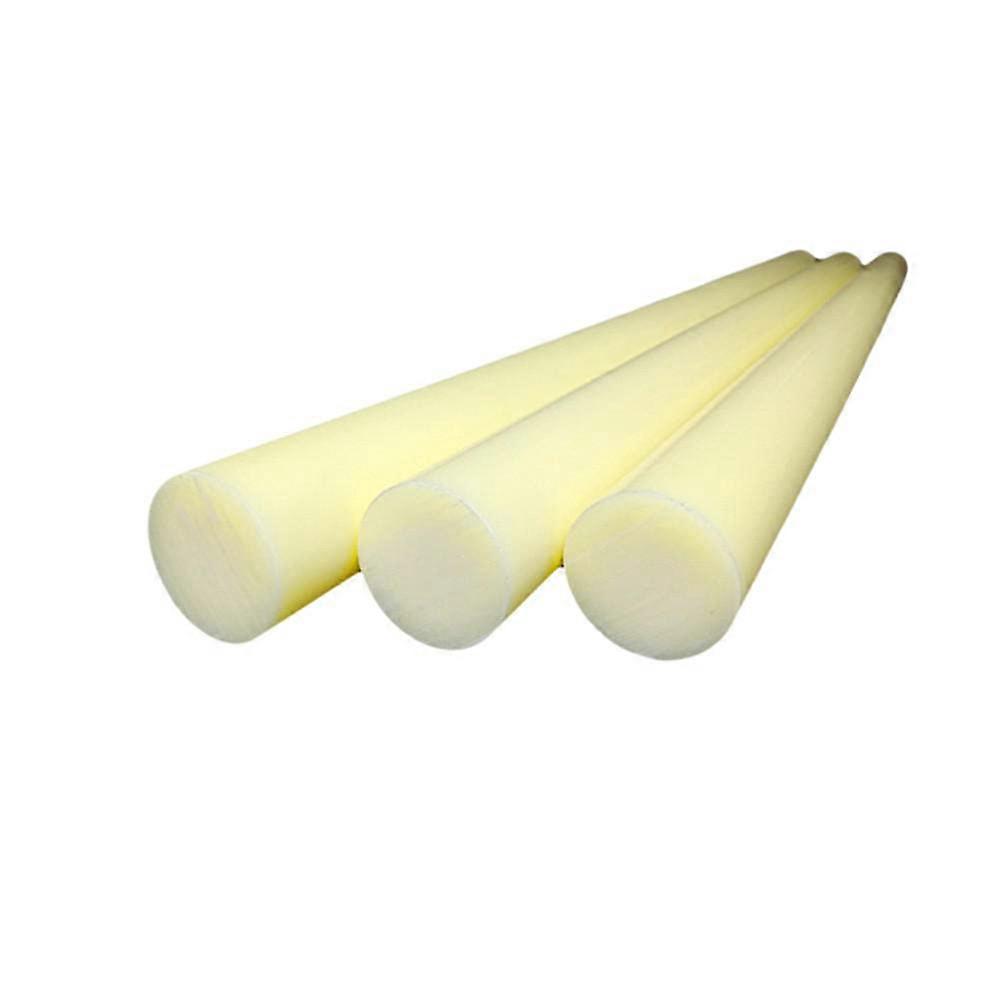 Solid Nylon Rod Wear Resistant  Temp Electrical Insulation Round Bar 28mm120mm 1m