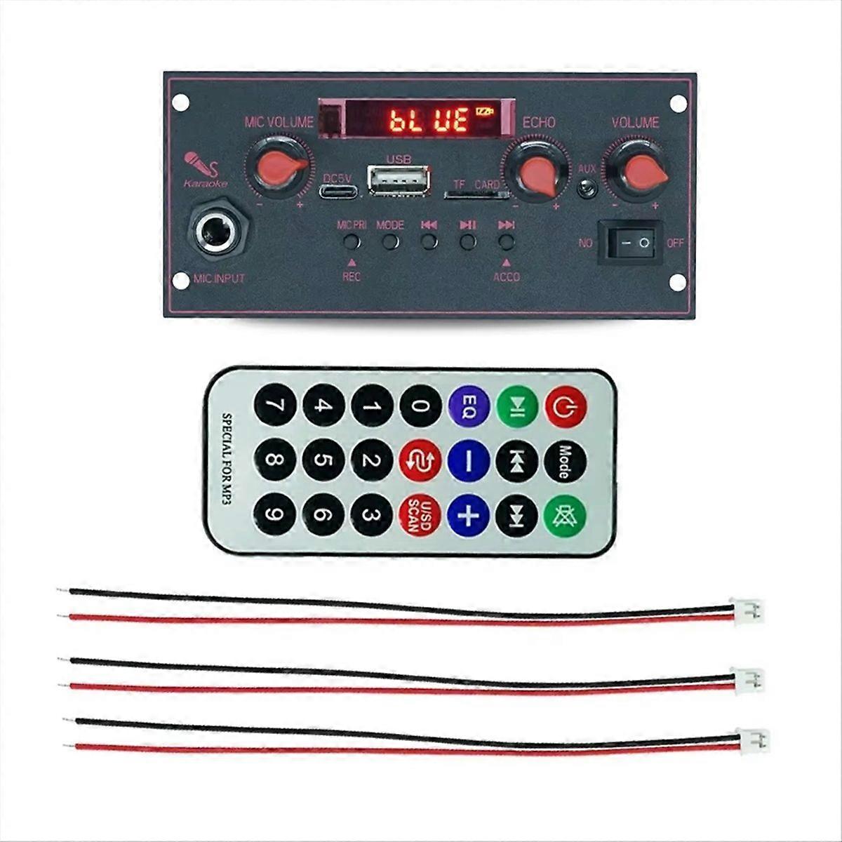MP3 Audio Decoder Board for Speaker Car Music MP3 Decoder Board,A