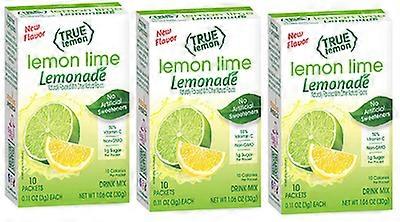 Bebida de Limonada True Lemon Lime Lime Pack 3 Pack