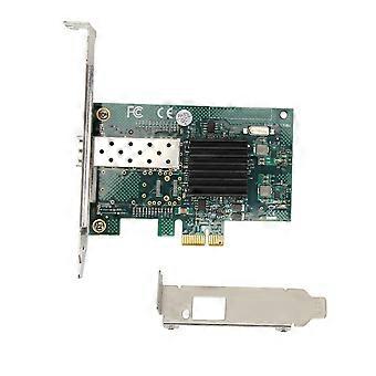 Gigabit Ethernet Network Card PCIe X1 Single SFP Port 1000Mbps LAN Adapter for Linux with VLAN Support