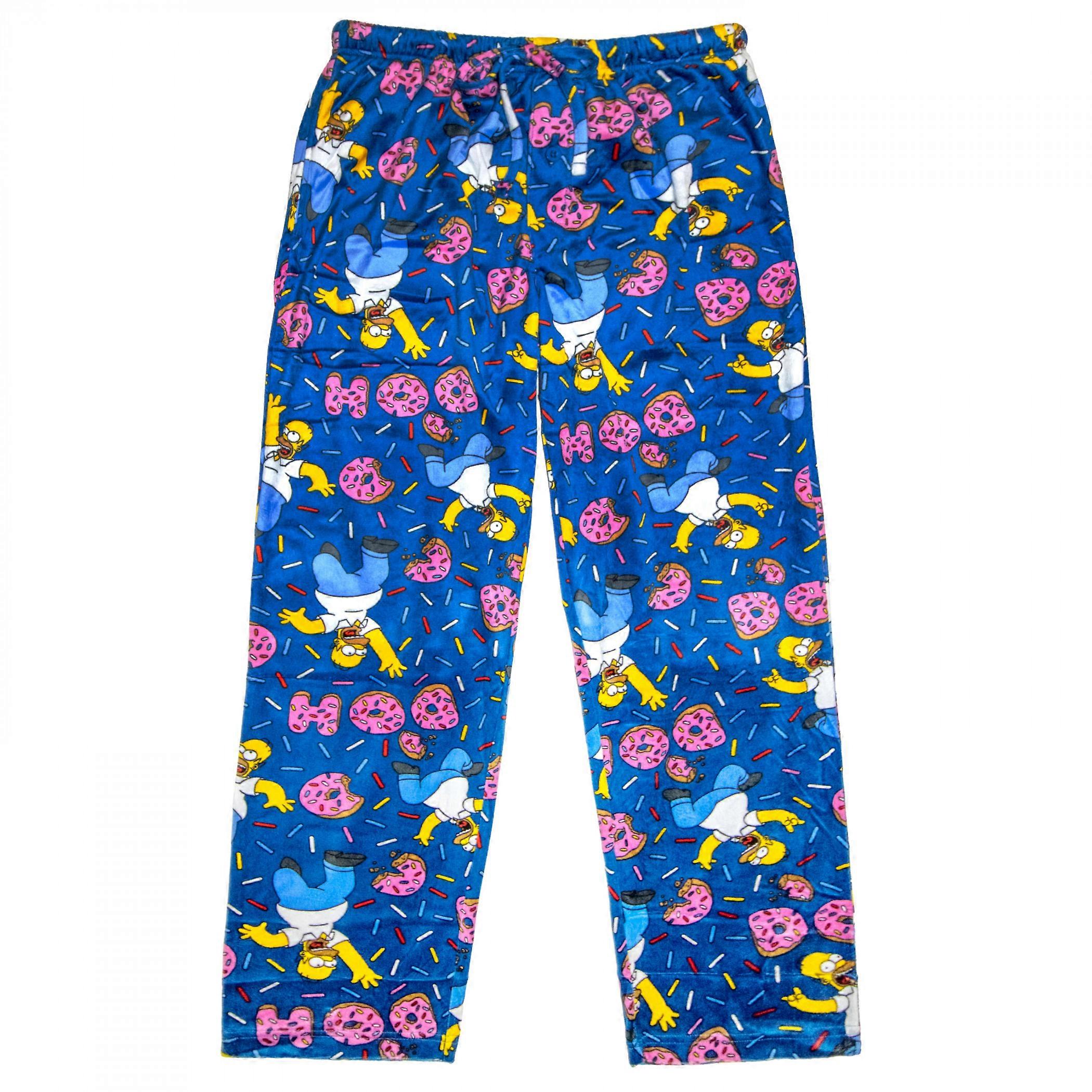 Simpsons Homer & Donuts Sovbyxor i mockafleece