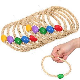 Toss Rings Ring Toss Game Toy 10Pcs for Kids Outdoor Play