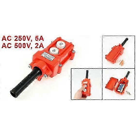 Water Proof Hoist Crane Pendant Up Down Station Pushbutton Switch