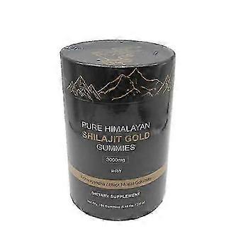 Gel e gomme nutrienti Pure Himalayan Shi1ajit Gold con Gokshura per la cura del corpo, 60 pezzi, regalo per lei/lui